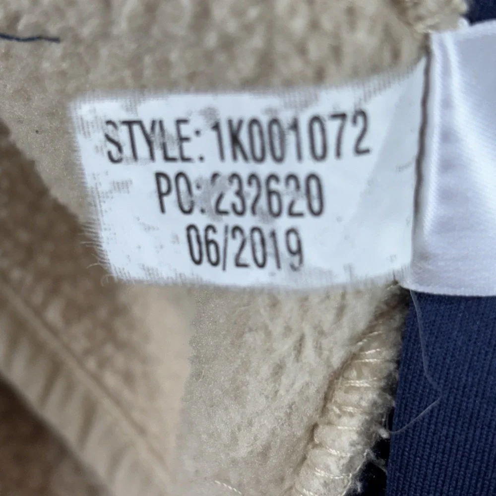Vineyard Vines Sherpa Stillwater Vest Fleece Mens Medium Full-Zip Camel Gorpcore